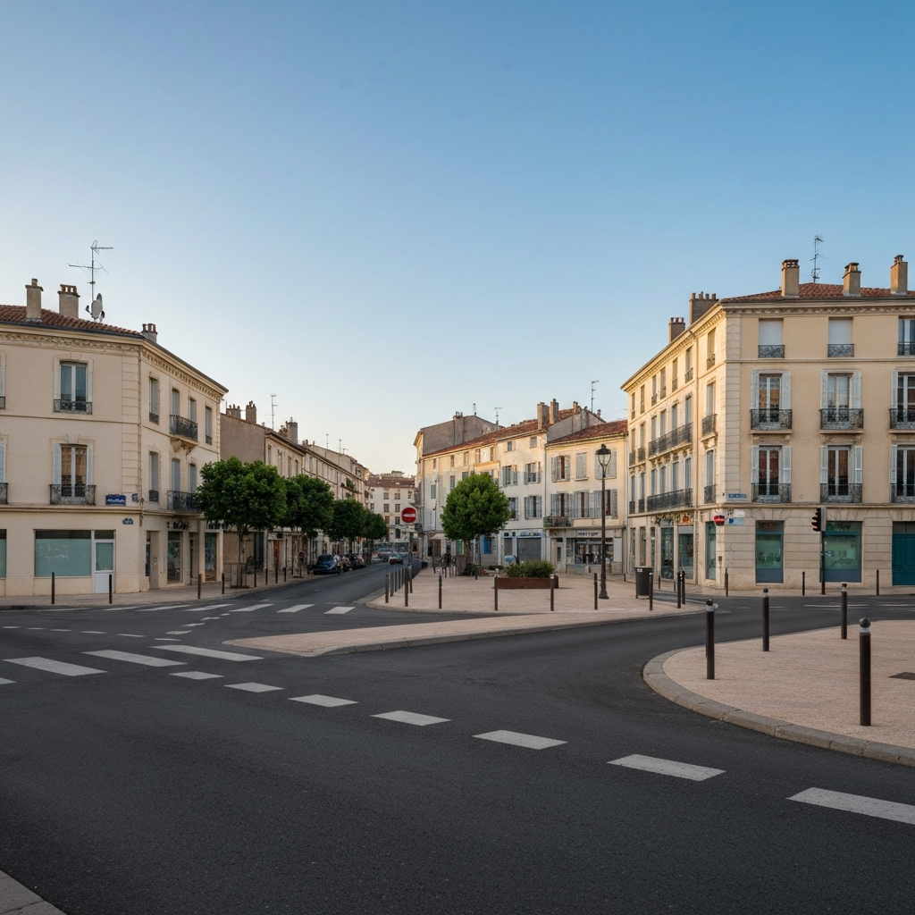 Vue d'une maison pour estimation sur l'Avenue de Carcassonne à Villefranche-de-Lauragais