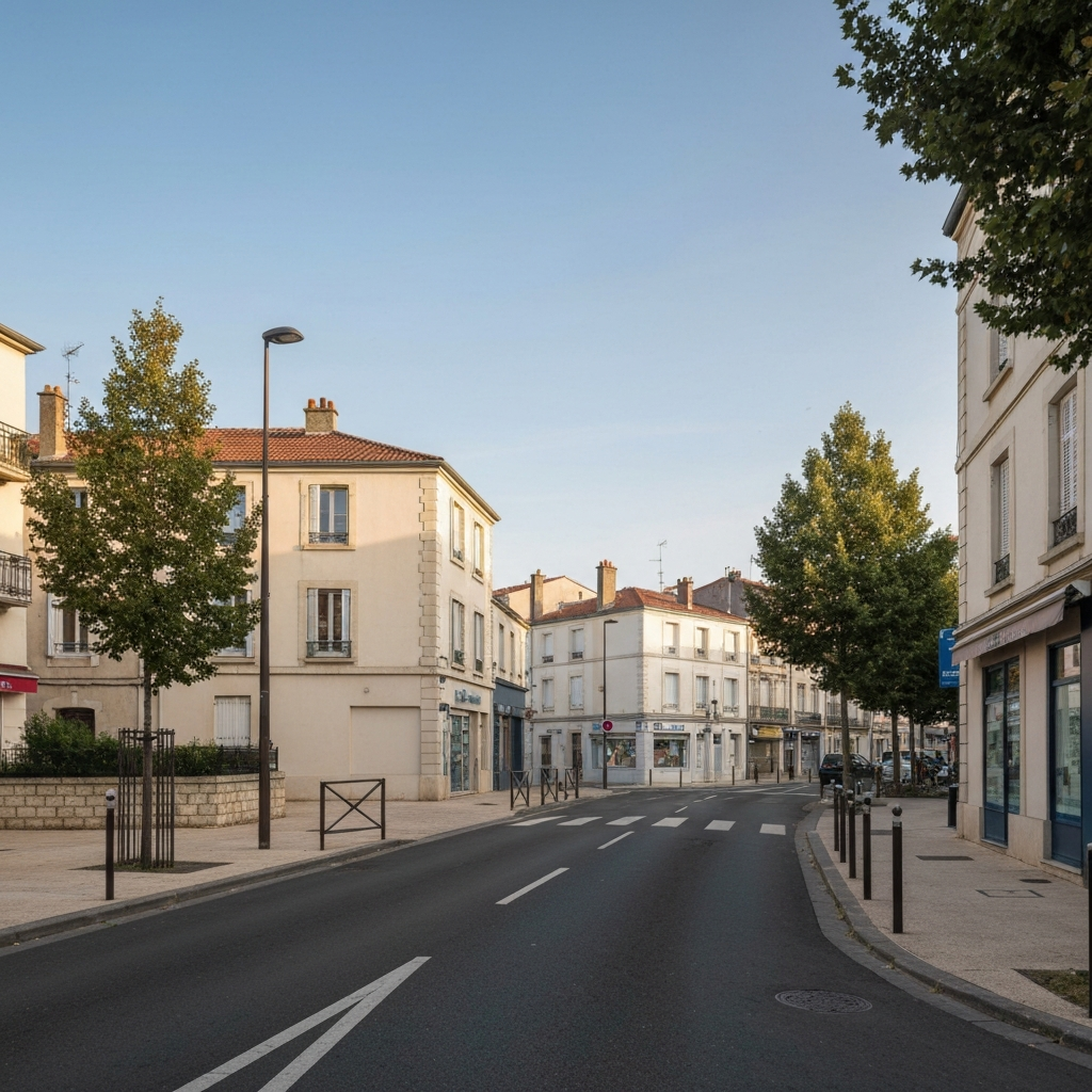 Façade d'une maison à vendre près de la Place Gambetta à Villefranche-de-Lauragais